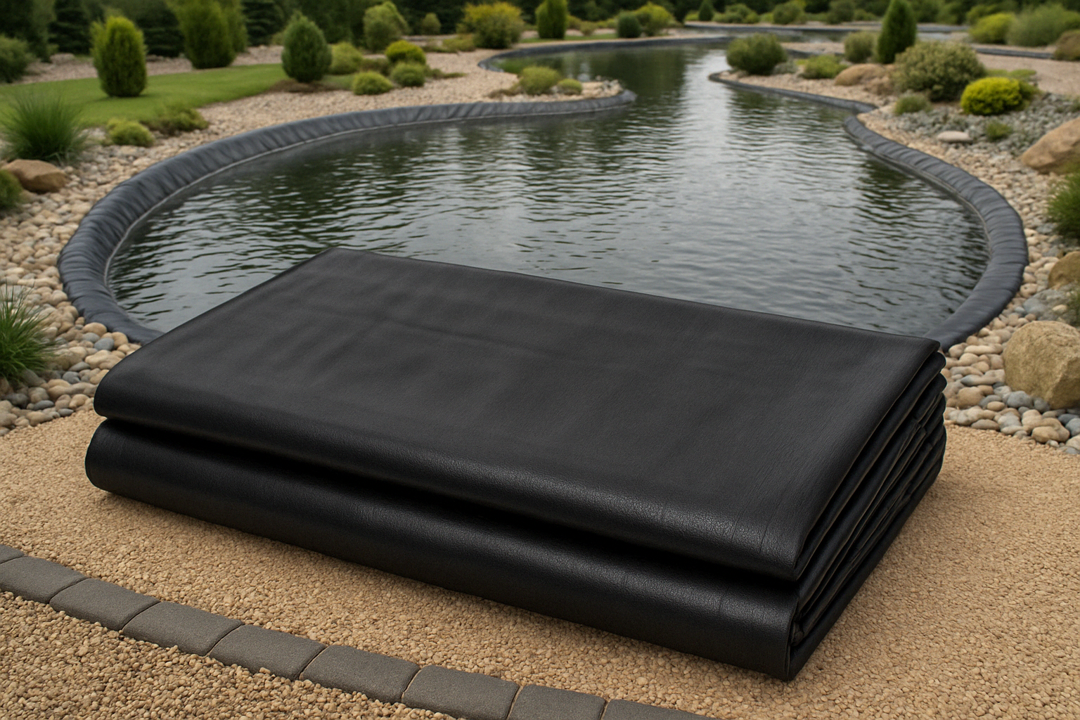 Industrial Heavy Duty Pond Liner – HDPE, UV Resistant, 25-Year Guarantee