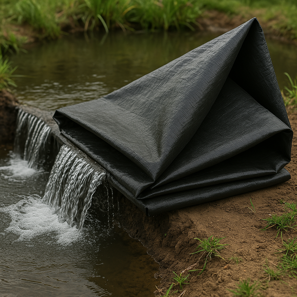 Heavy Duty HDPE Pond Liner – UV-Resistant | 40-Year Guarantee + Free Underlay | Durable Fish & Wildlife Pond Liner