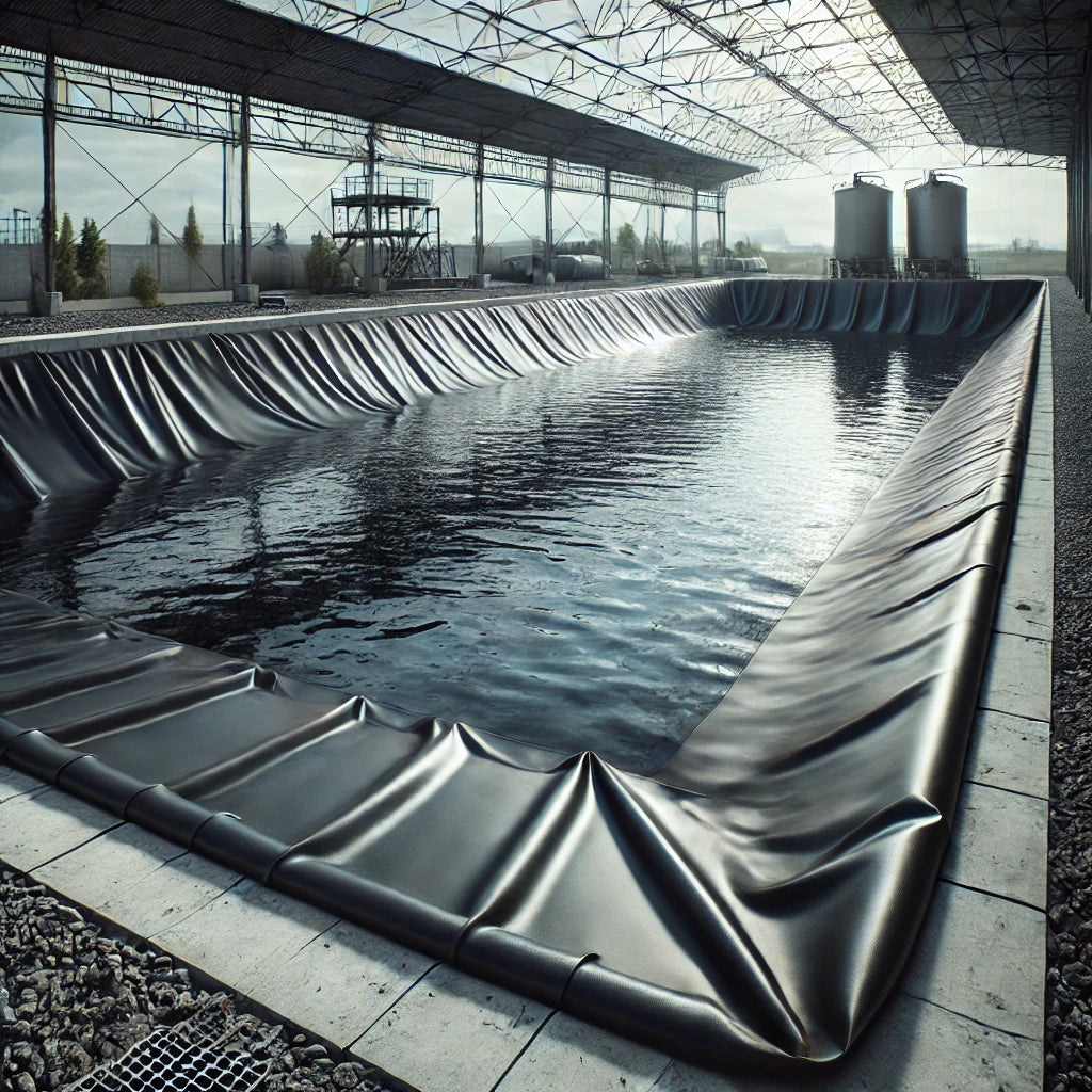 Industrial Heavy Duty Pond Liner – HDPE, UV Resistant, 25-Year Guarantee