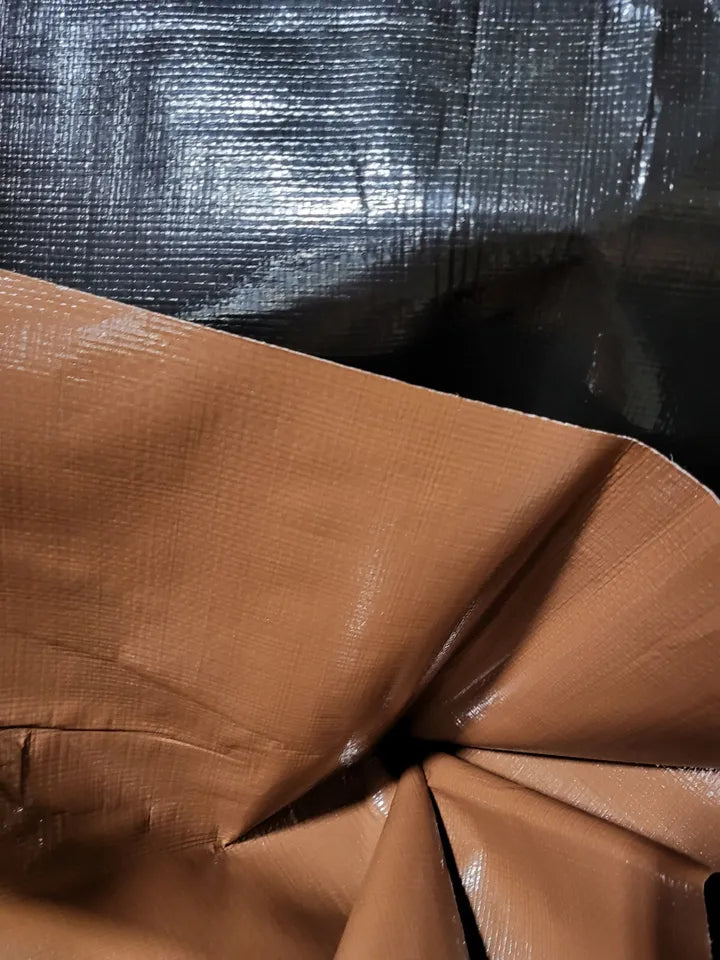 Industrial Heavy Duty Polyex Pond Liner – Reversible Black/Brown Finish | FREE Underlay & Lifetime Guarantee | Durable, Flexible, Fish Safe