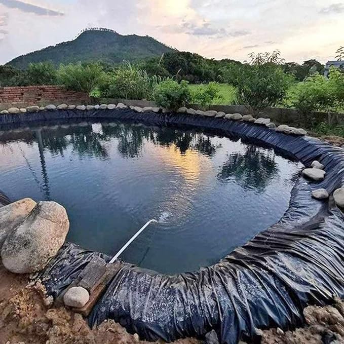 Heavy Duty HDPE Pond Liner – UV-Resistant | 40-Year Guarantee + Free Underlay | Durable Fish & Wildlife Pond Liner