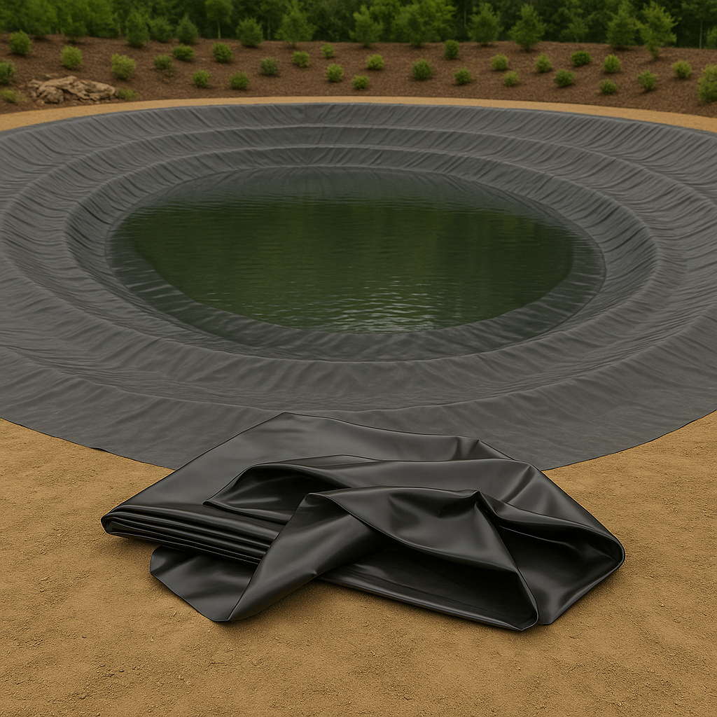 High-Performance 0.35mm LDPE Pond Liner – Guaranteed 15 Years – Perfect for Custom Ponds