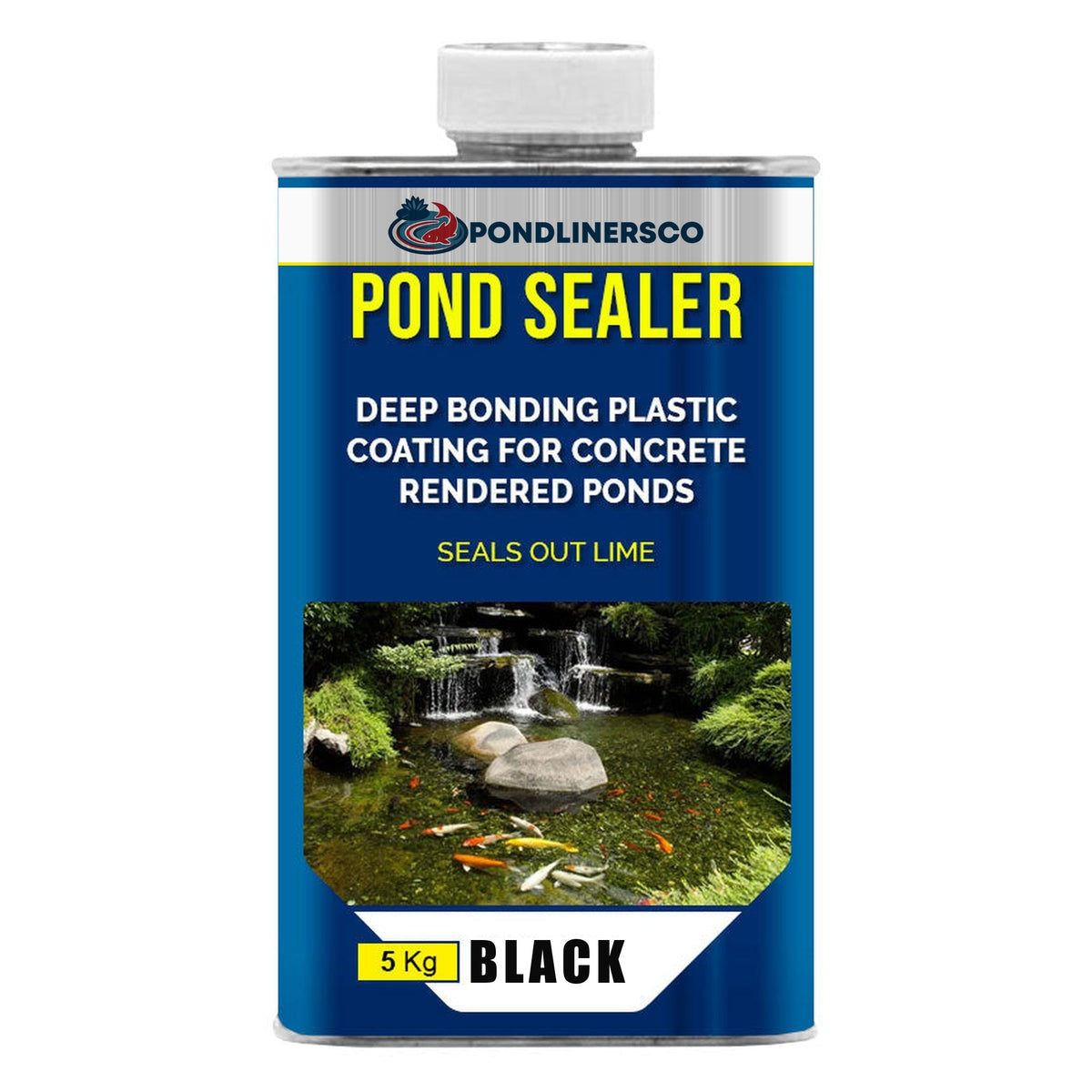 PondLinersco Black Pond Sealer 5kg tin