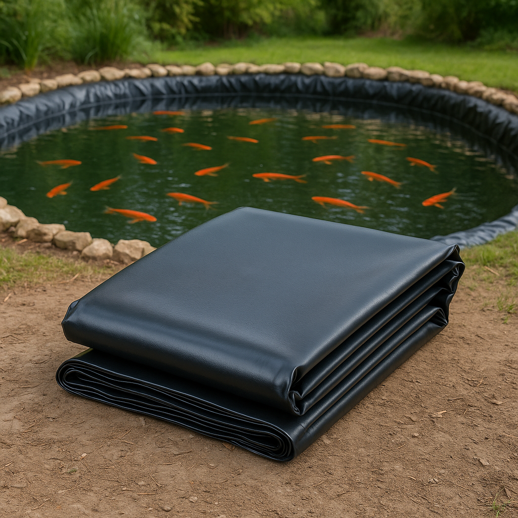High-Performance PVC Pond Liner 0.3mm Leakproof, Flexible & Long-Lasting - 15 Year Guarantee