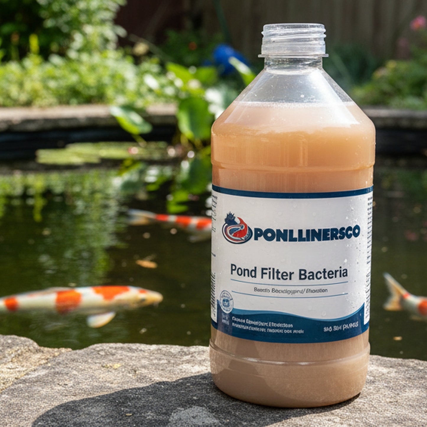 Pond Filter Start - lifestyle koi pond