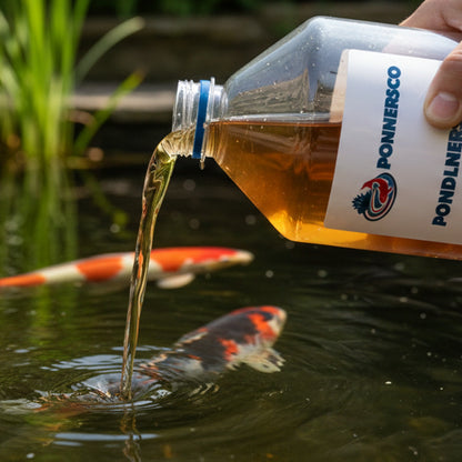 Pond Fish Treatment - in use at pond