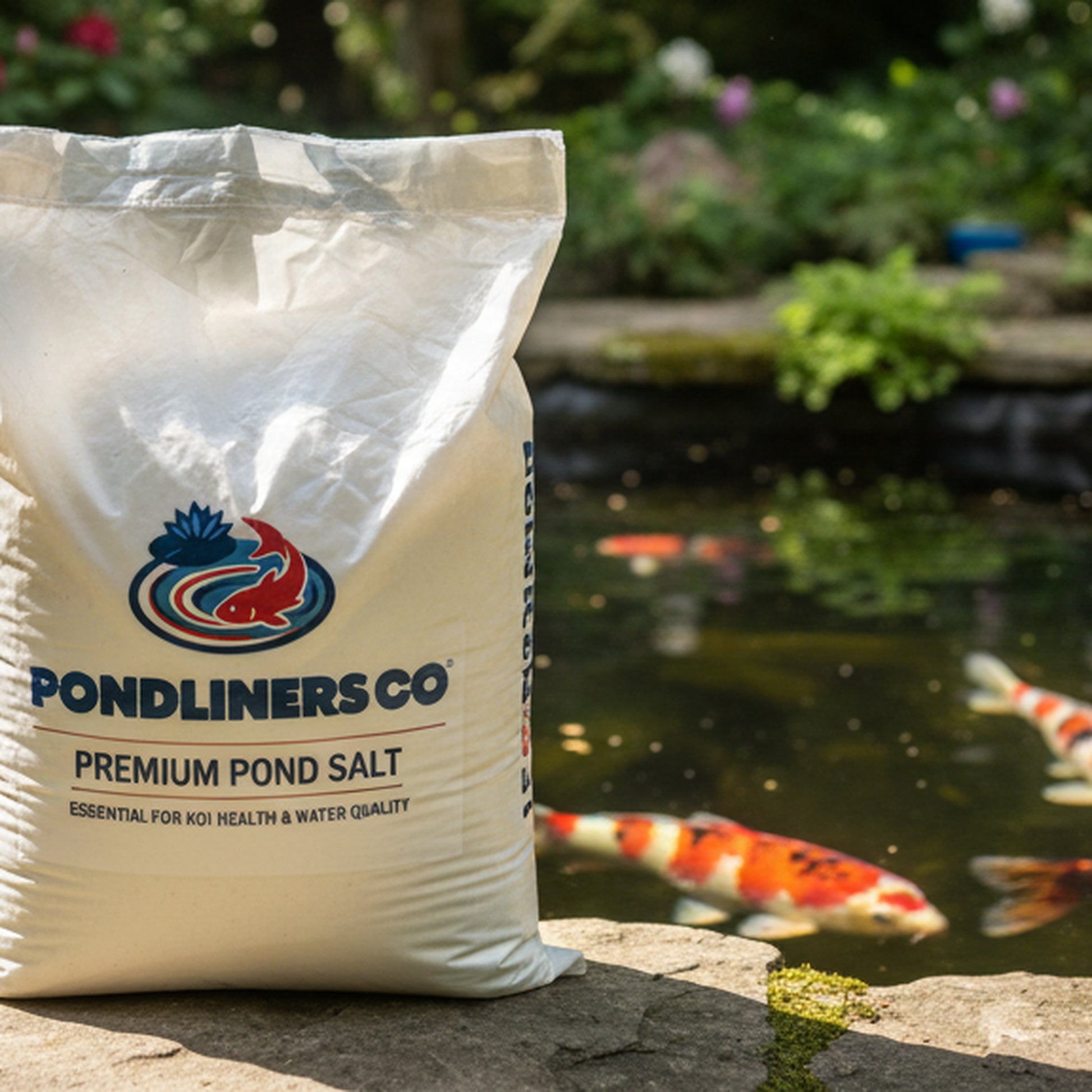 Pond Salt - lifestyle koi pond