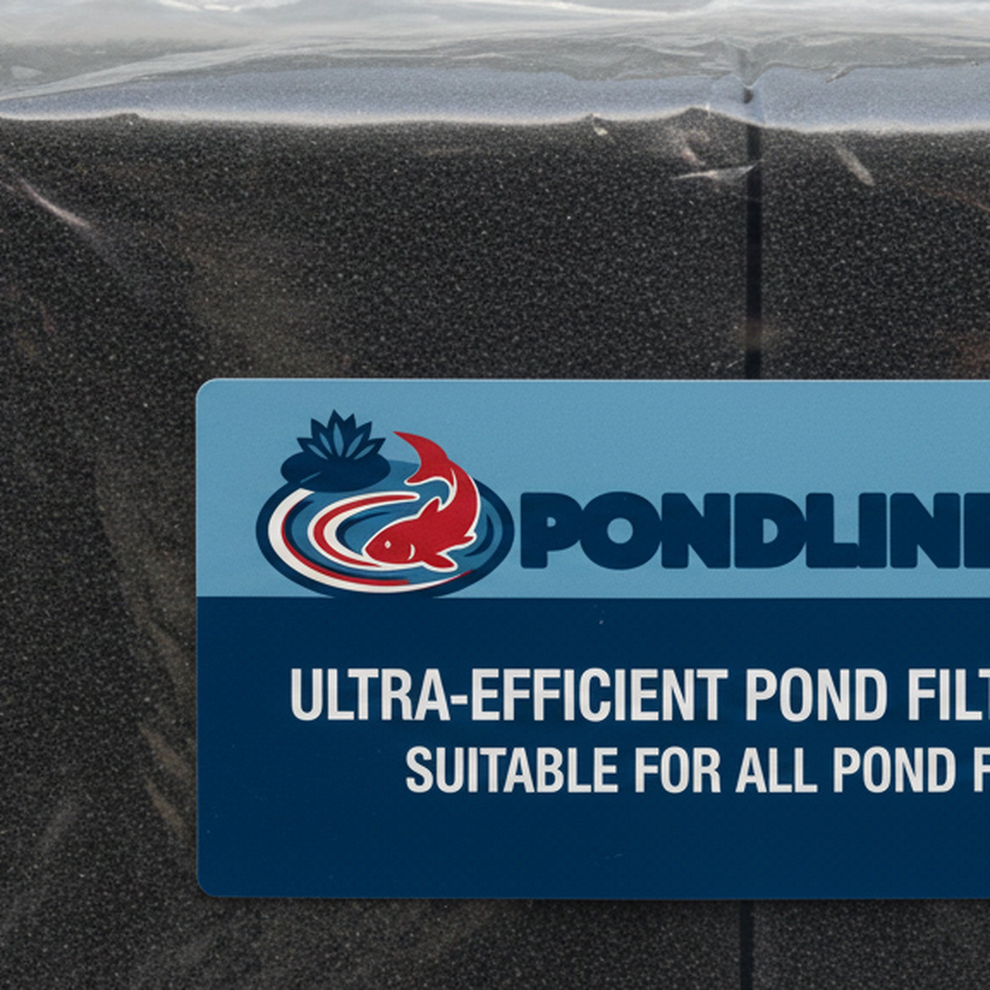 Filter Foam - in use at pond