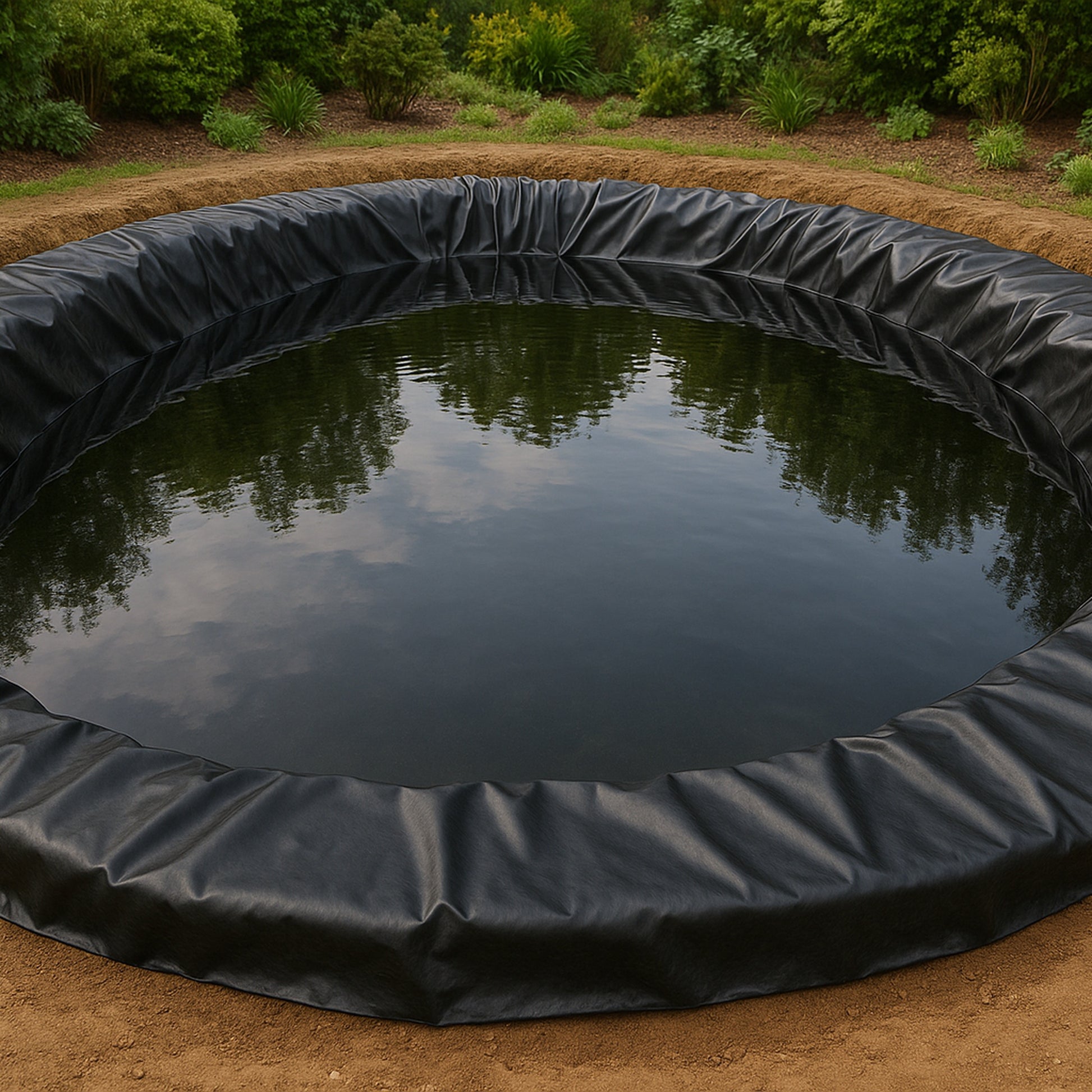 PVC Pond Liner 0.3mm | Flexible & Leakproof | 15 Year Guarantee | Free UK Delivery | Pond Liner UK | PondLinersco.co.uk