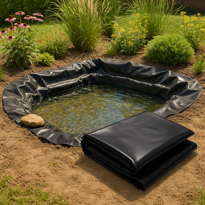 LDPE Pond Liner 0.35mm | Flexible & Tear-Resistant | 25 Year Guarantee | Free UK Delivery | Pond Liner UK | PondLinersco.co.uk