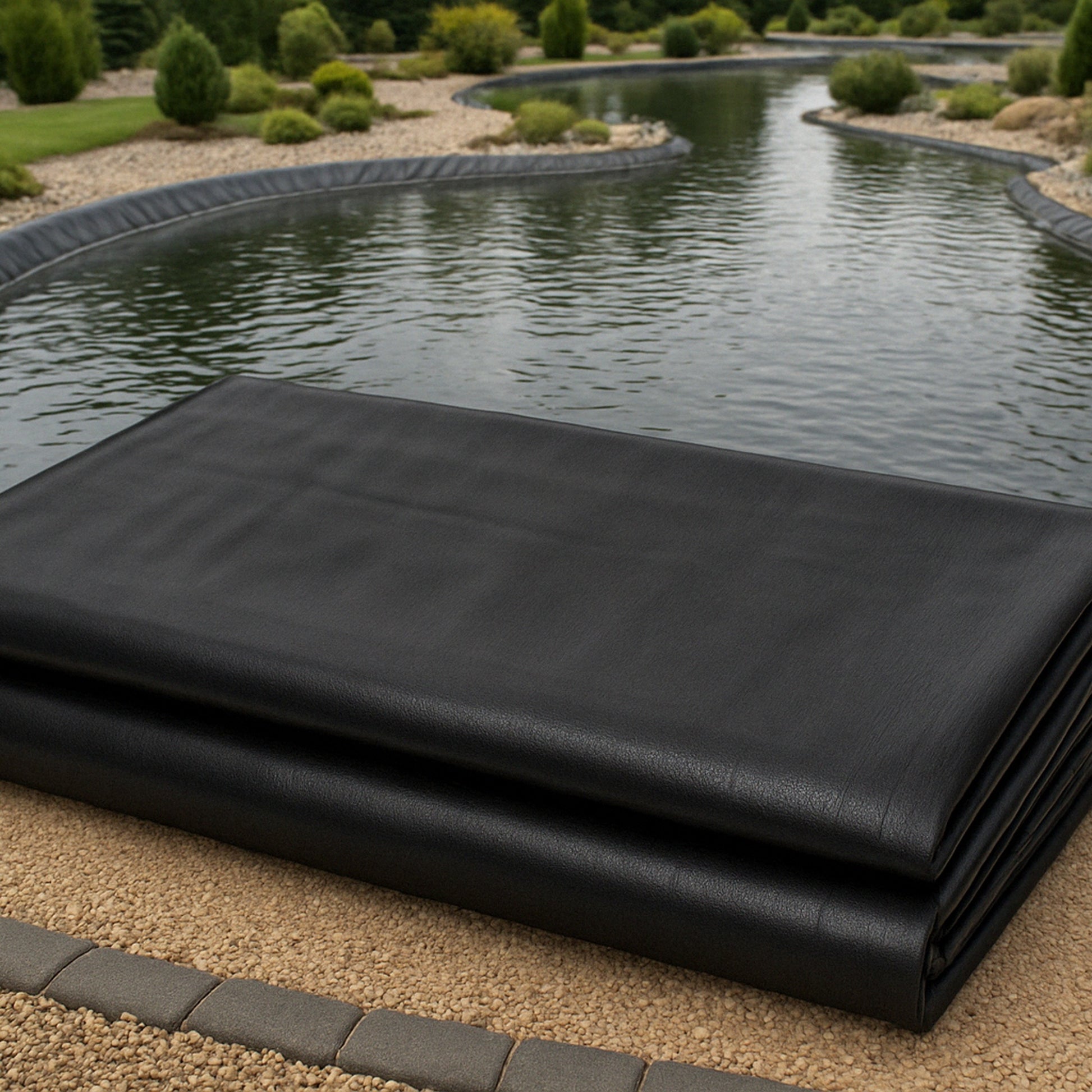 HDPE Pond Liner 0.35mm | 25 Year Guarantee | Fish Safe | Free UK Delivery | Pond Liner UK | PondLinersco.co.uk