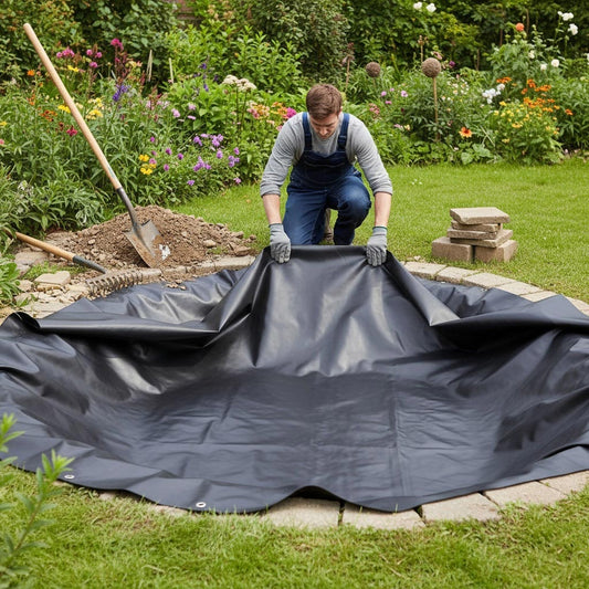 HDPE Pond Liner 0.35mm | 25 Year Guarantee | Fish Safe | Free UK Delivery | Pond Liner UK | PondLinersco.co.uk