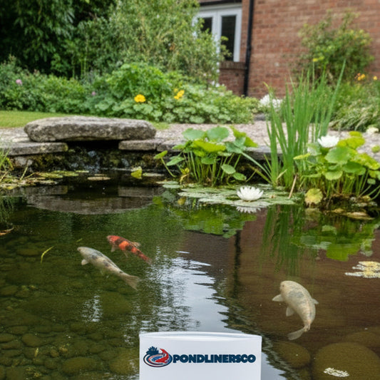 Pond bomb natural bacteria treatment for crystal clear water - treats up to 20,000 litres UK koi pond