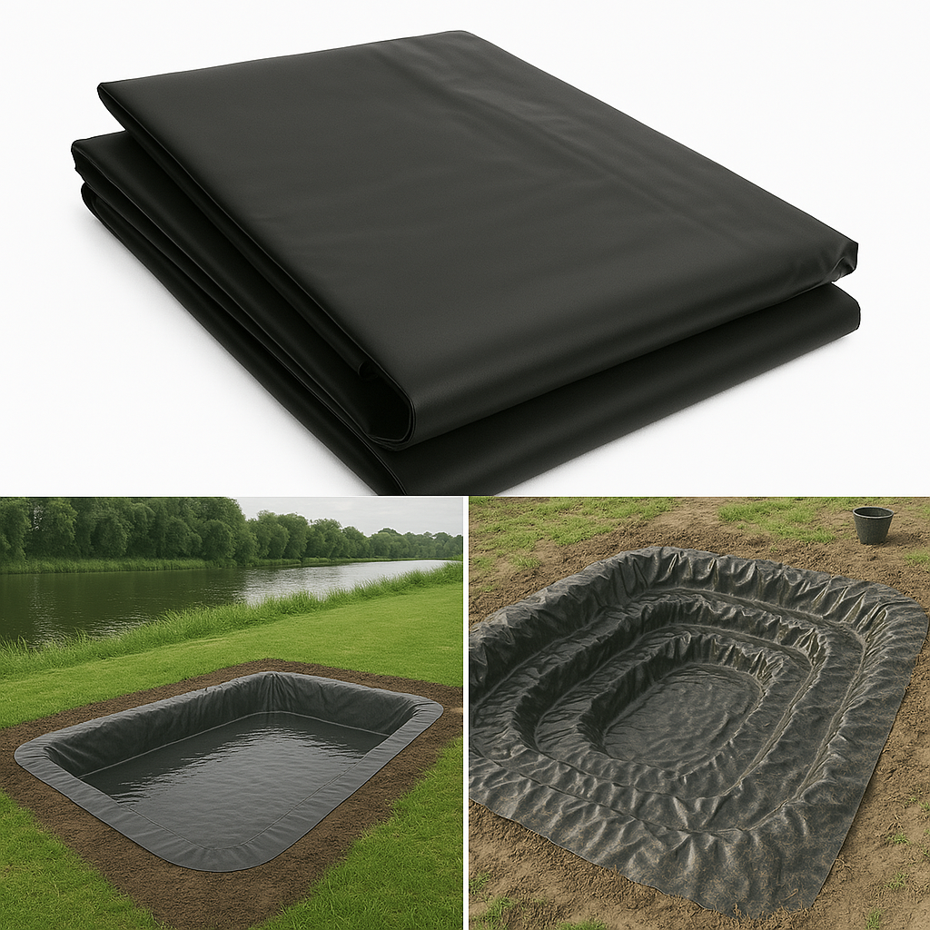 Heavy Duty UV Resistant EPDM Pond Liner - 0.75mm Thickness