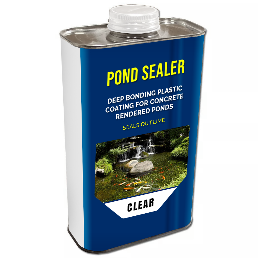 Dark Slate Gray Clear Pond Sealant Premium Leak Protection For Fish & Koi Ponds