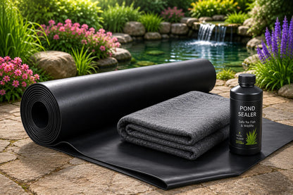 Wildlife Pond Starter Kit UK  EPDM Liner + Underlay + Pond Sealer