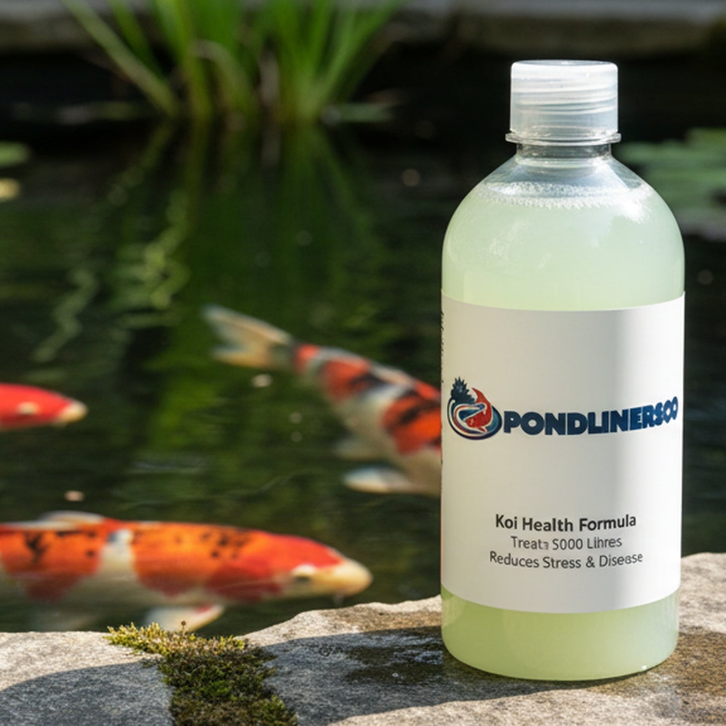 Pond Fish Treatment - lifestyle koi pond