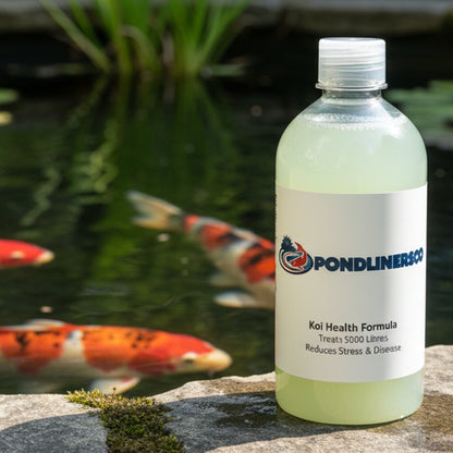 Pond Fish Treatment - lifestyle koi pond