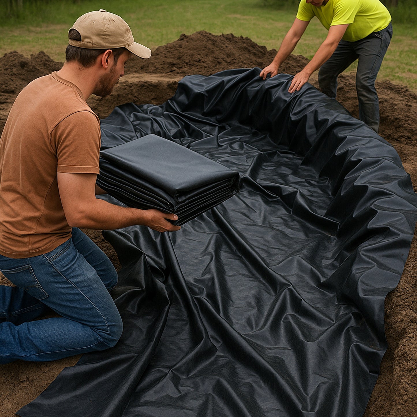 PVC Pond Liner 0.3mm | Flexible & Leakproof | 15 Year Guarantee | Free UK Delivery | Pond Liner UK | PondLinersco.co.uk
