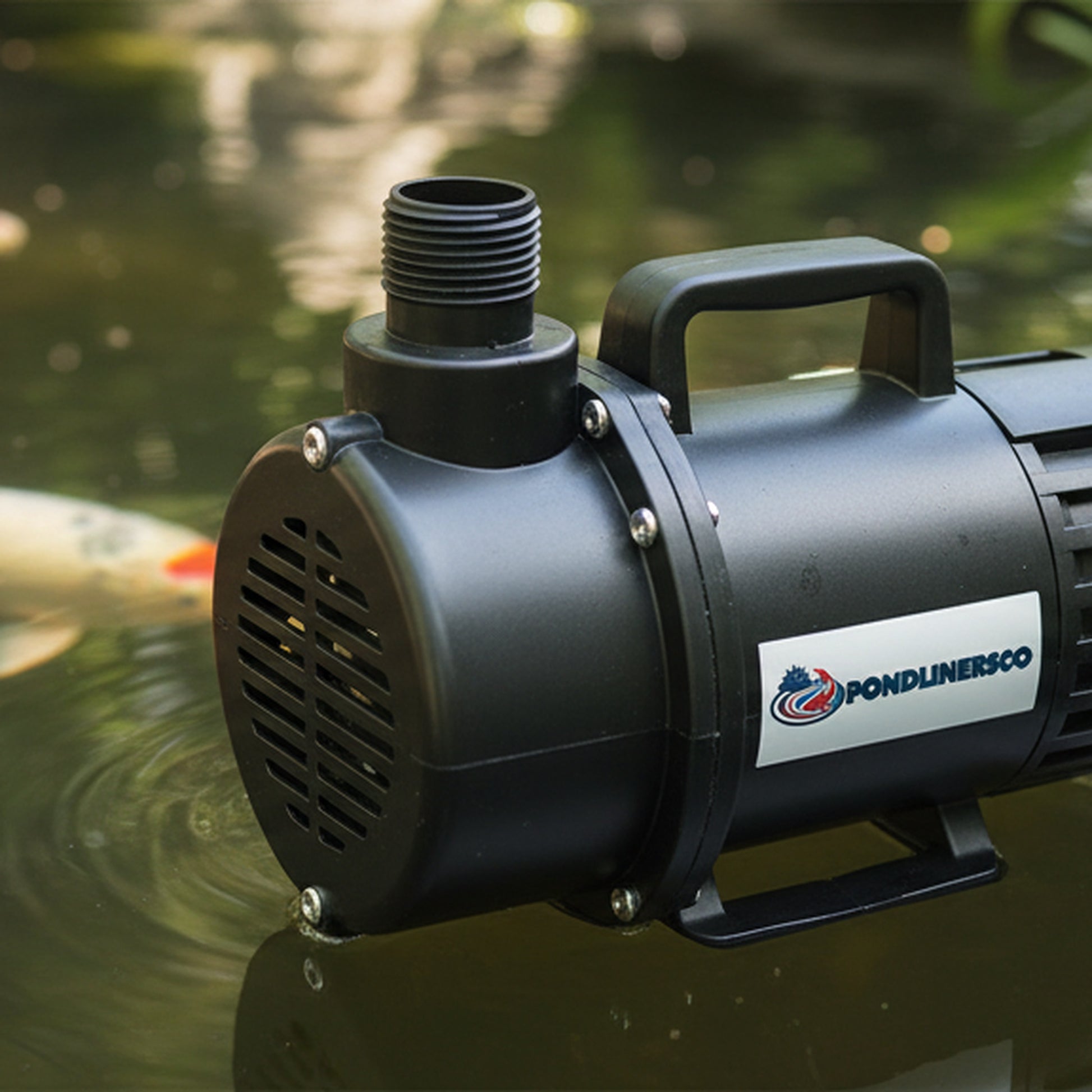 Fountain Pump - lifestyle koi pond
