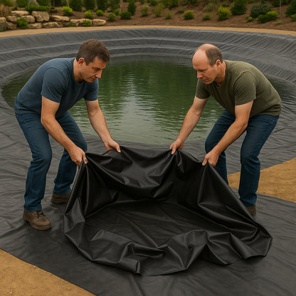 LDPE Pond Liner 0.35mm | Flexible & Tear-Resistant | 25 Year Guarantee | Free UK Delivery | Pond Liner UK | PondLinersco.co.uk