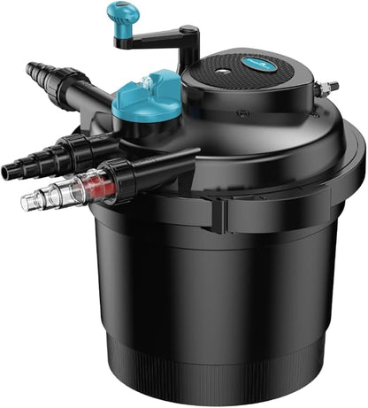 Complete Pond Filter UV Set UK | Pump Included | Up to 8000L | Crystal Clear Water