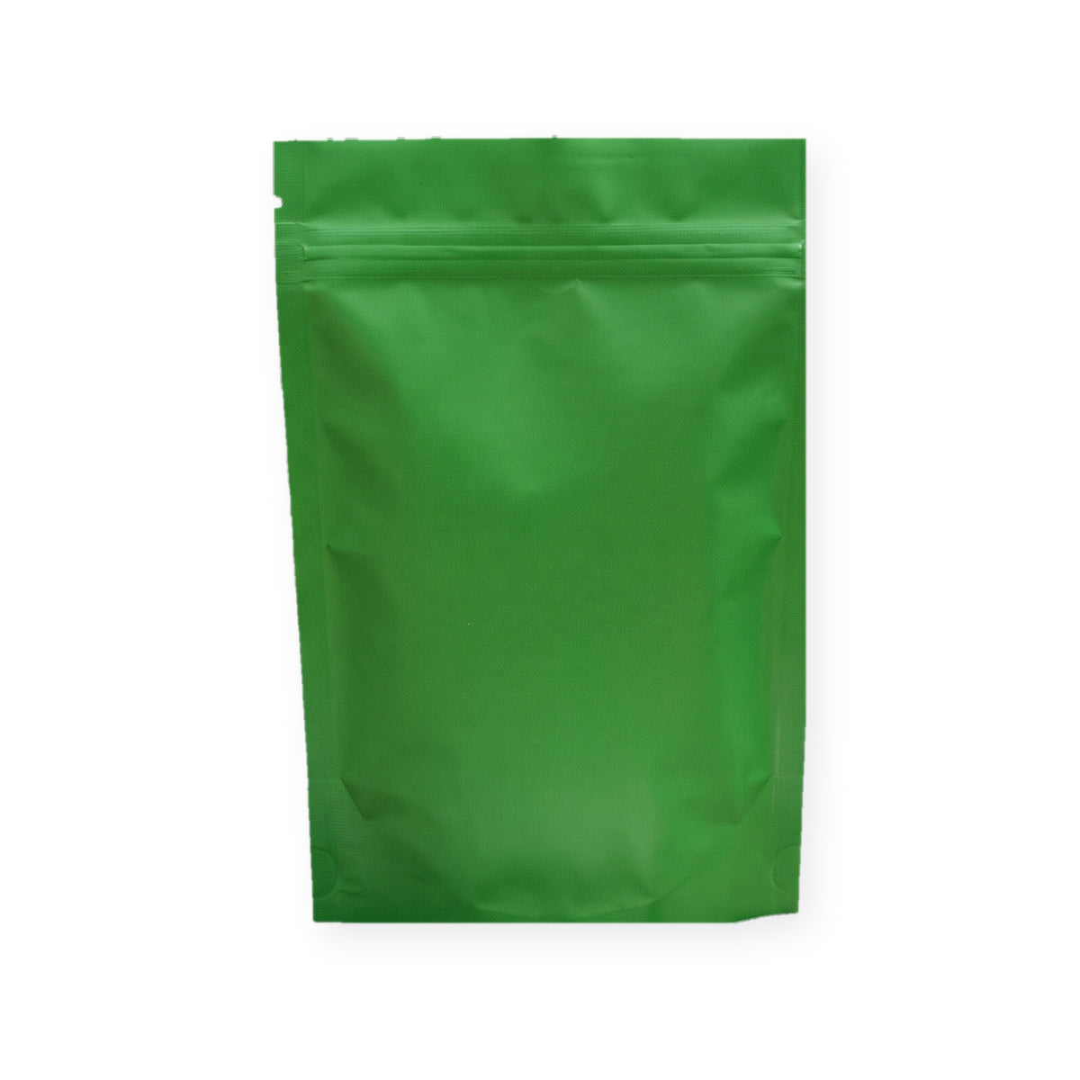 Green resealable pouch of pond muck and sludge reducer tablets on a white background