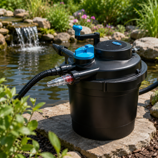 Complete Pond Filter UV Set UK | Pump Included | Up to 8000L | Crystal Clear Water