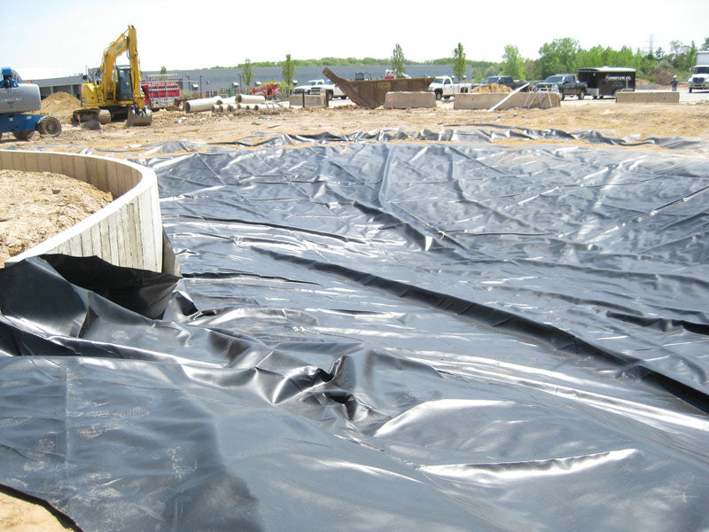 Heavy Duty UV Resistant HDPE Pond Liner With Free Underlay