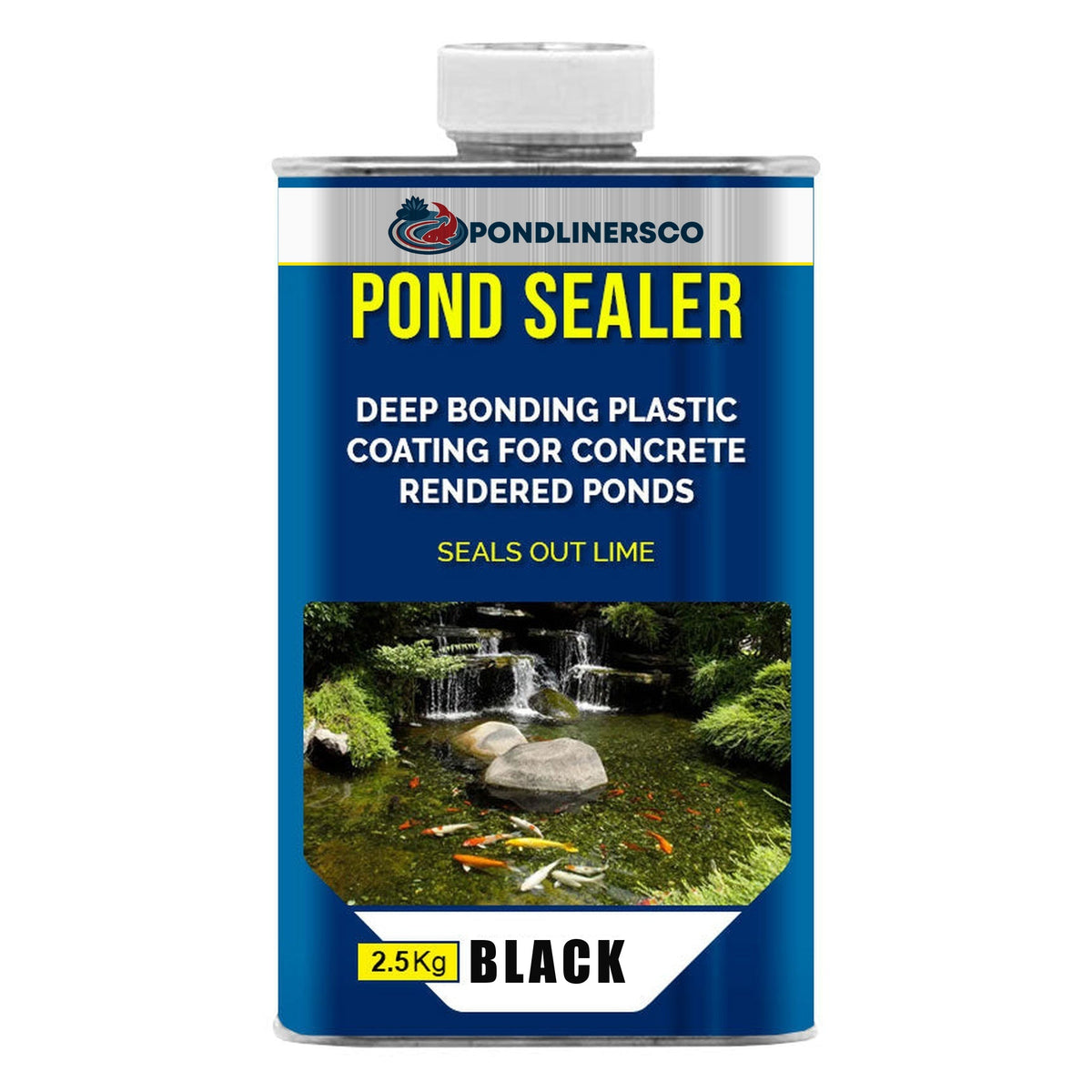 PondLinersco Black Pond Sealer 2.5kg tin