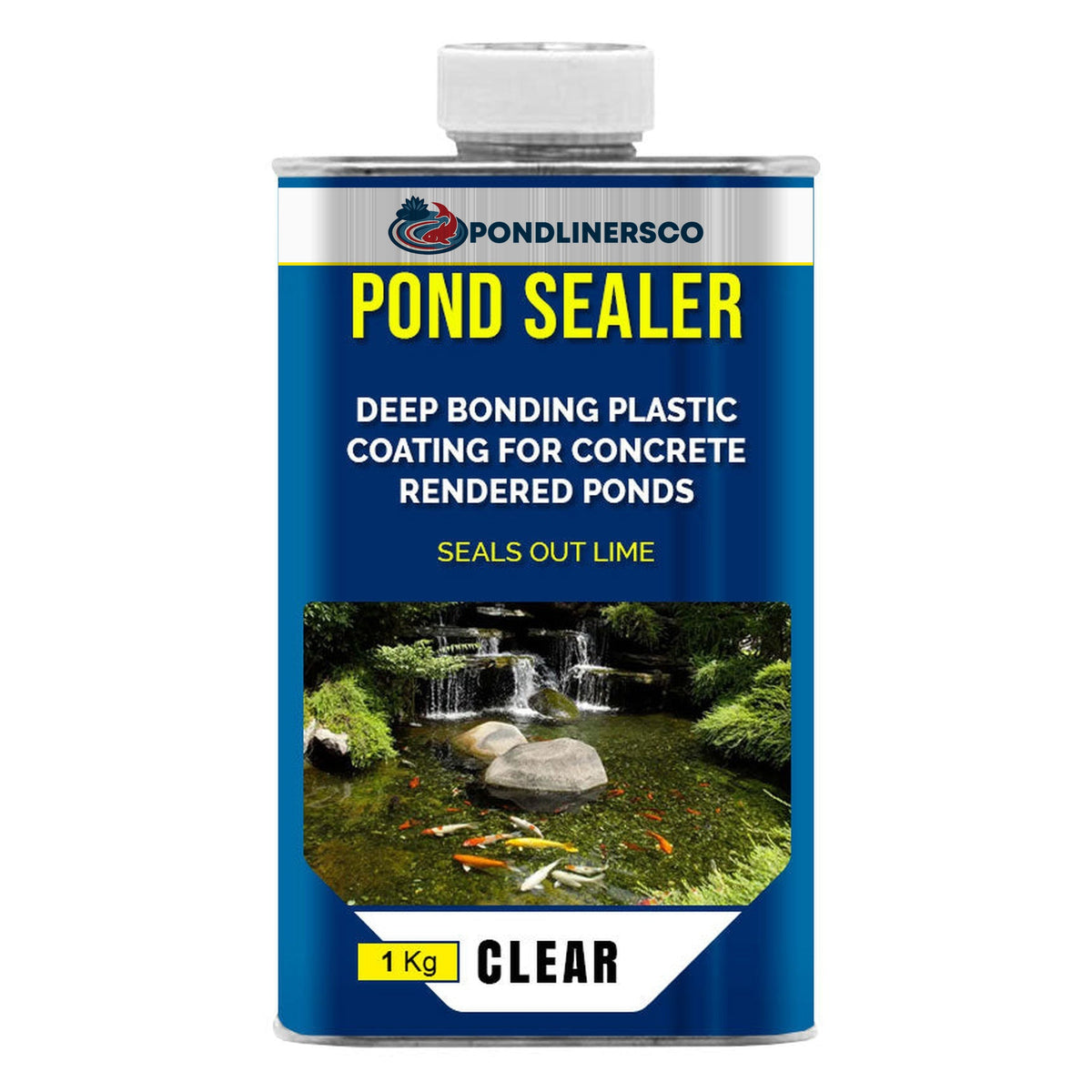 PondLinersco Clear Pond Sealer 1kg tin