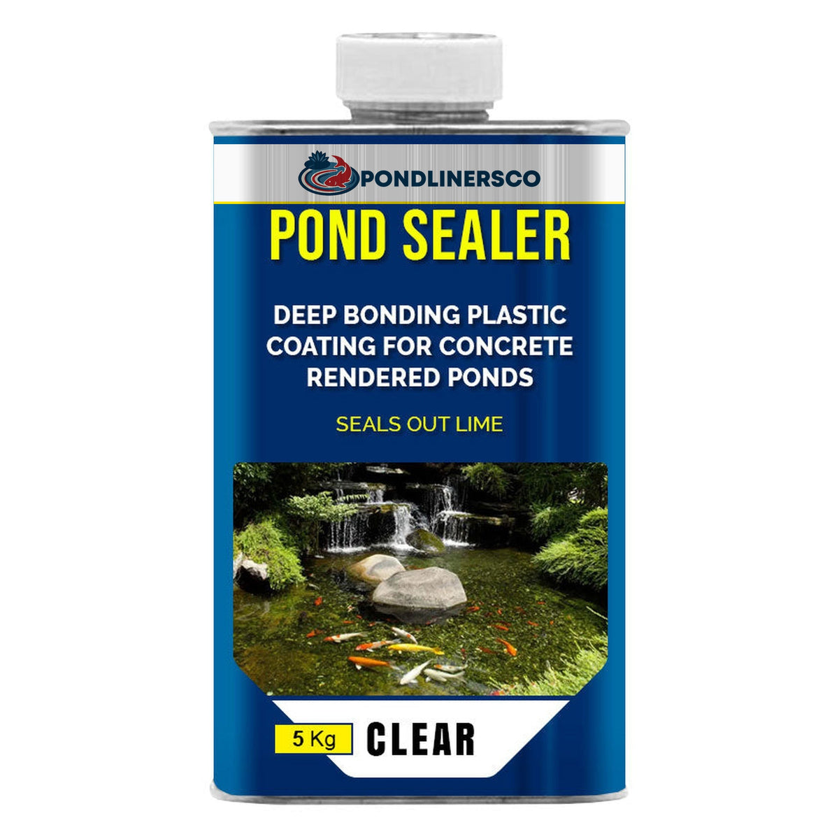 PondLinersco Clear Pond Sealer 5kg tin