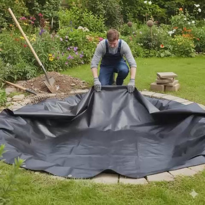 HDPE Pond Liner 0.35mm | 25 Year Guarantee | Fish Safe