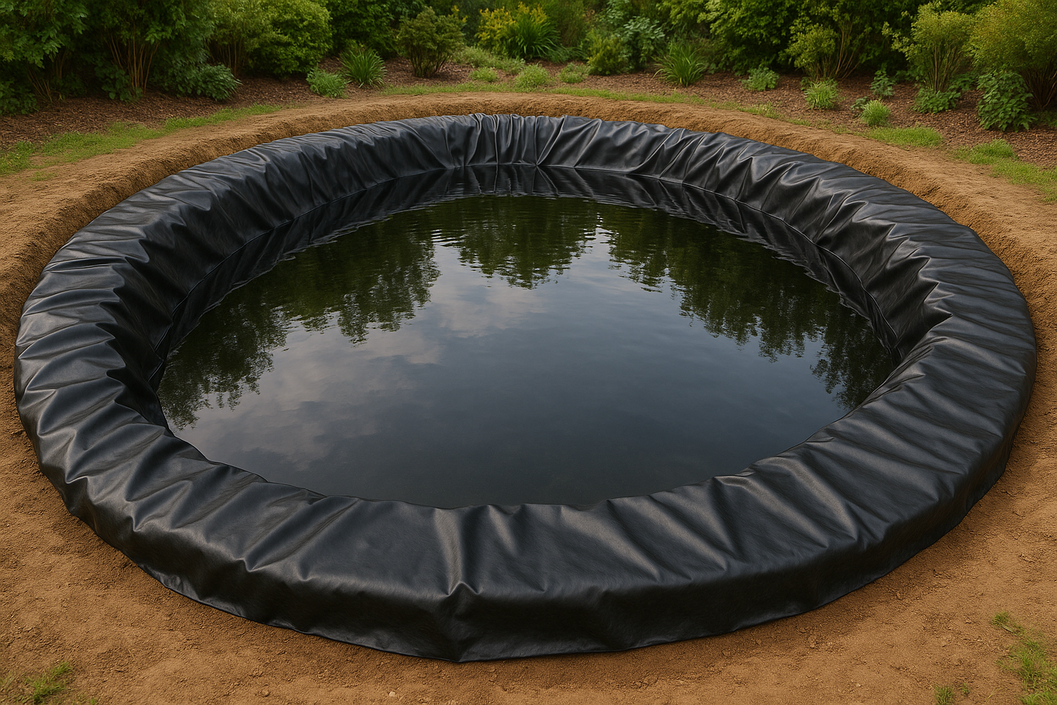High-Performance PVC Pond Liner 0.3mm Leakproof, Flexible & Long-Lasting - 15 Year Guarantee